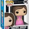 Funko POP! TV: Friends RACHEL GREEN In Pink Dress Figure #1065 W/ Protector