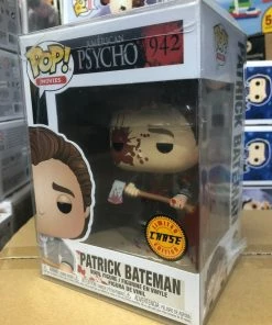 Funko POP! American Psycho PATRICK BATEMAN Chase Figure #942 W/ Protector MINT
