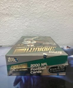 Toystops 2000 TOPPS Stadium Club NFL Football Cards Hobby HTA JUMBO BOX NEW/SEALED Collectible Cards 16 Toystops 2000 TOPPS Stadium Club NFL Football Cards Hobby HTA JUMBO BOX NEW/SEALED Collectible Cards