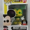 Funko POP Mickey Mouse Green And Yellow 90th - Funko Exclusive W/ Protector