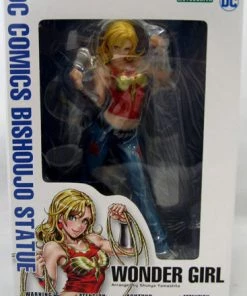 Figures & Bishoujo Statues DC Comics Kotobukiya Wonder Girl Bishoujo Scale Figure Statue USA