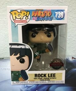 Funko POP! Naruto Shippuden ROCK LEE Special Edition Exclusive #739 W/ Protector