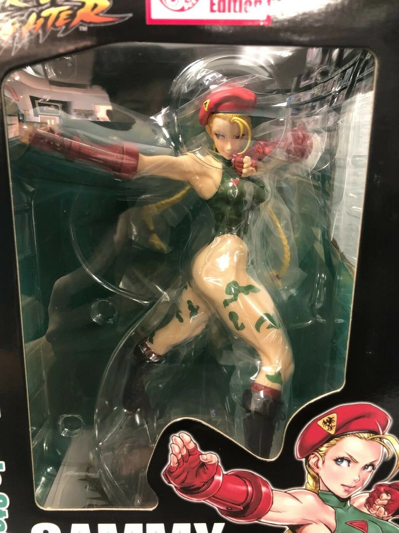 KOTOBUKIYA Street Fighter CAMMY 2nd Round Edition Bishoujo Statue Figures & Bishoujo Statues 4 KOTOBUKIYA Street Fighter CAMMY 2nd Round Edition Bishoujo Statue Figures & Bishoujo Statues