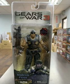 Action Figures NECA Gears Of War 3 Series 1 MARCUS FENIX 7" Action Figure