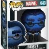 Funko POP! X-Men 20th Anniversary THE BEAST Figure #643 W/ Protector