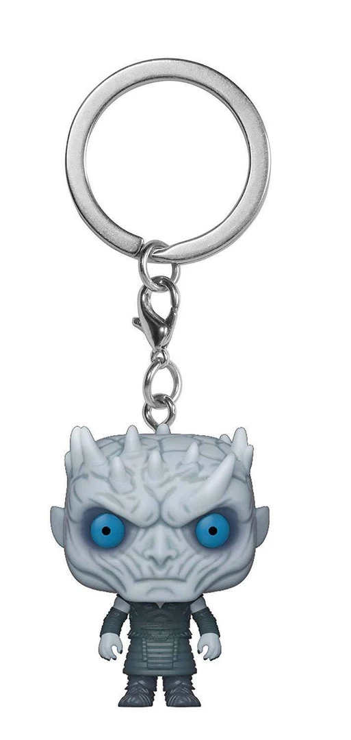 Funko Game Of Thrones Pocket POP Night King Figure Keychain NEW Toys Keyring Keychains 3 Funko Game Of Thrones Pocket POP Night King Figure Keychain NEW Toys Keyring Keychains