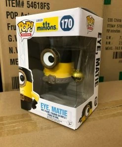Funko POP! Movies: Minions EYE, MATIE Figure #170 W/ Protector