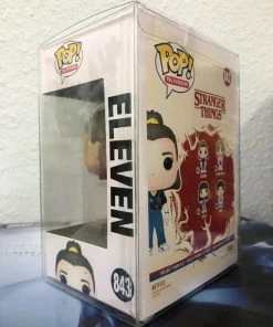 Funko POP! TV: Stranger Things ELEVEN W/ Suspenders Figure #843 W/ Protector