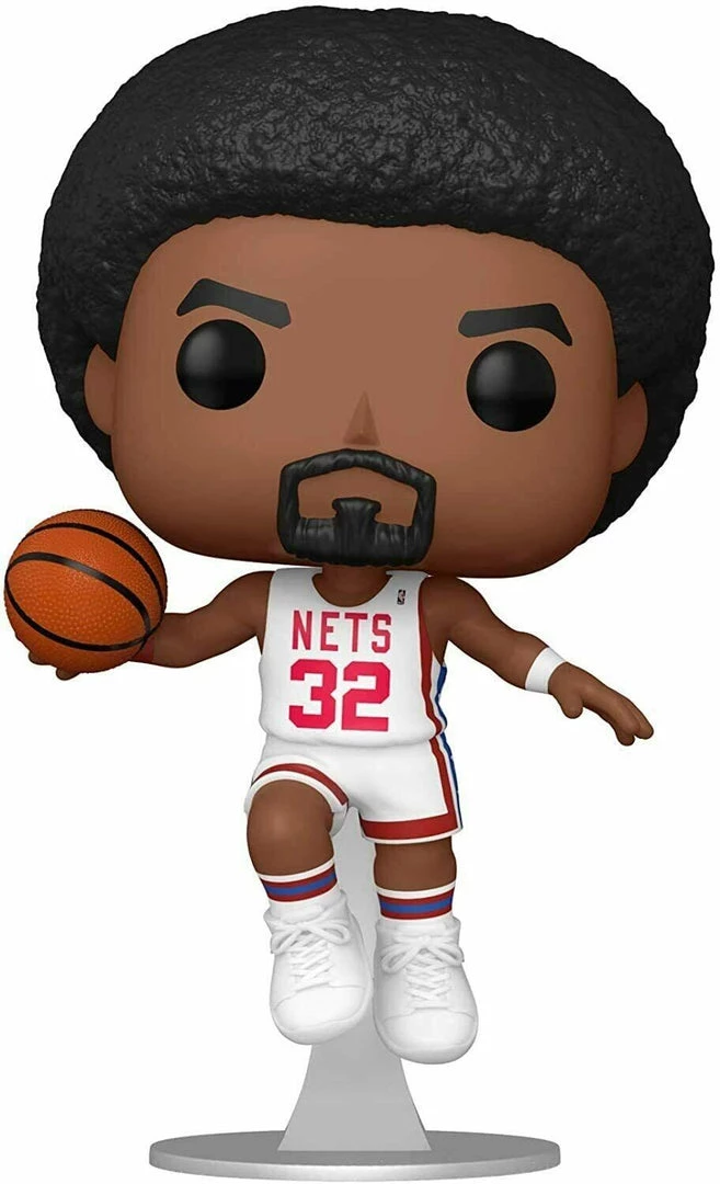 Funko POP! NBA Nets JULIUS ERVING Home Figure #107 W/ Protector IN STOCK 8 Funko POP! NBA Nets JULIUS ERVING Home Figure #107 W/ Protector IN STOCK