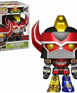 Funko POP! PowerRangers MEGAZORD 6-inch 497 AAA Anime Exclusive DAMAGE BOX