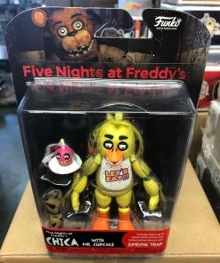 FUNKO Five Nights At Freddy's CHICA With Mr. CUPCAKE Figure NEW 8 FUNKO Five Nights At Freddy's CHICA With Mr. CUPCAKE Figure NEW