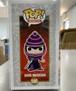 Funko POP! Yu-Gi-Oh DARK MAGICIAN Special Edition Figure #595 MINT W/ Protector