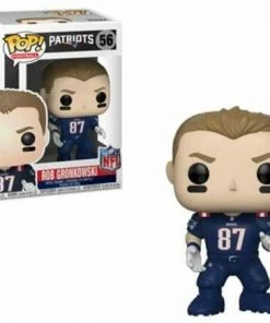 Funko POP! NFL New England Patriots ROB GRONKOWSKI Figure #56 W/ Protector
