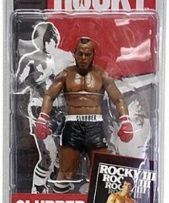 Action Figures Rocky 3 Clubber Lang Black Shorts 7in Action Figure NECA Toys NEW