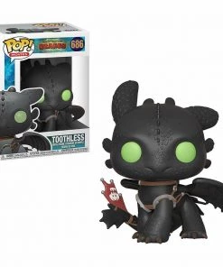 Funko POP! Movies: How To Train Your Dragon 3 TOOTHLESS Figure #686 W/ Protector
