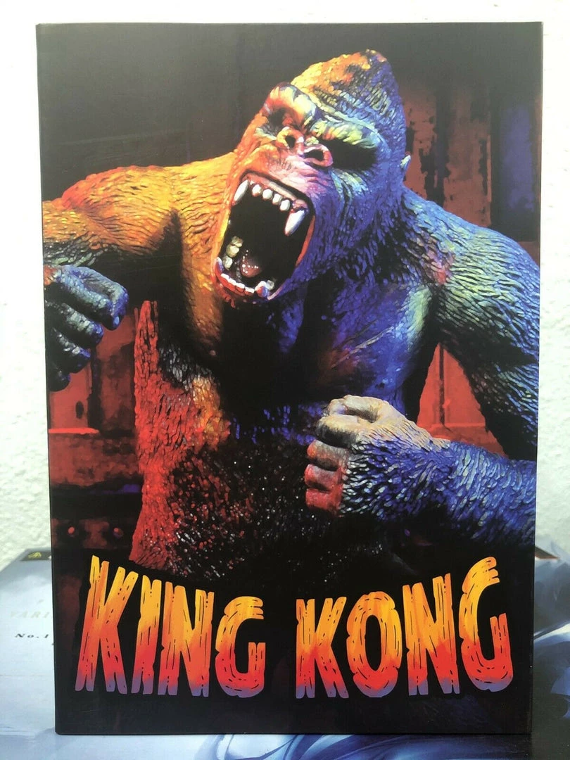 NECA Reel Toys Ultimate KING KONG Illustrated Version 7" Tall Action Figure 3 NECA Reel Toys Ultimate KING KONG Illustrated Version 7" Tall Action Figure
