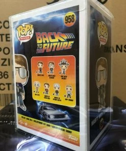 Funko POP! Movies Back To The Future MARTY With Glasses Figure #958 W/ Protector 11 Funko POP! Movies Back To The Future MARTY With Glasses Figure #958 W/ Protector