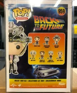 Funko Pop! Movies: Back To The Future DOC With HELMET Figure #959 W/ Protector