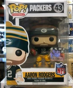 Funko! Funko Pop! NFL Packers AARON RODGERS Figure #43 W/ Protector