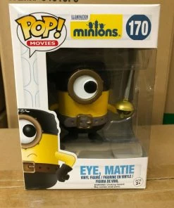Funko POP! Movies: Minions EYE, MATIE Figure #170 W/ Protector