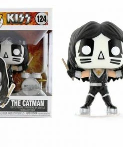 Funko POP! Rocks: Kiss THE CATMAN Figure #124 DAMAGE BOX