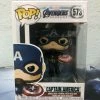 Funko POP! Marvel: Avengers Endgame CAPTAIN AMERICA Figure #573 W/ Protector