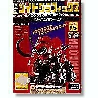 Takara Tomy Zoids Monthly Zoids Graphics Volume 5 Kit Twinhorn And Book