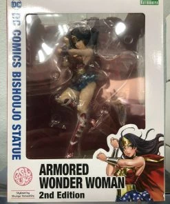 Toystops DC Comics ARMORED WONDER WOMAN 2nd Edition Bishoujo Statue By Kotobukiya Figures & Bishoujo Statues