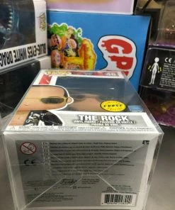 Funko Pop WWE: THE ROCK Chase Limited Edition #46 Figure W/ Protector