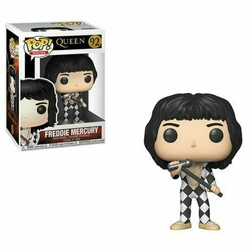 Funko POP! Rocks: Queen FREDDIE MERCURY Figure #92 DAMAGE BOX 3 Funko POP! Rocks: Queen FREDDIE MERCURY Figure #92 DAMAGE BOX