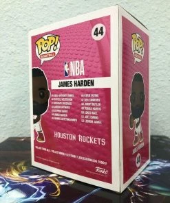 Funko POP! NBA Houston Rockets JAMES HARDEN Figure #44 W/ Protector 13 Funko POP! NBA Houston Rockets JAMES HARDEN Figure #44 W/ Protector