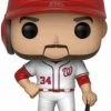 FUNKO POP MLB WASHINGTON NATIONALS BRYCE HARPER FIGURE 30221 W/ Protector Case