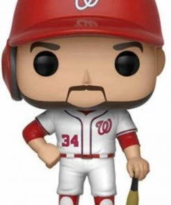 FUNKO POP MLB WASHINGTON NATIONALS BRYCE HARPER FIGURE 30221 W/ Protector Case