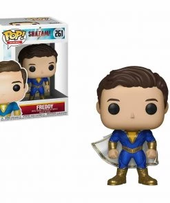 Funko POP! Heroes: Shazam FREDDY Figure #261 DAMAGE BOX