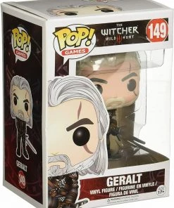 Toystops Funko POP! Games: The Witcher GERALT Figure #149 W/ Protector