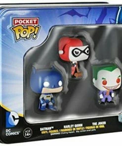 Batman DC Comics Pocket Pop! Mini Vinyl Figure 3-Pack Tin Funko