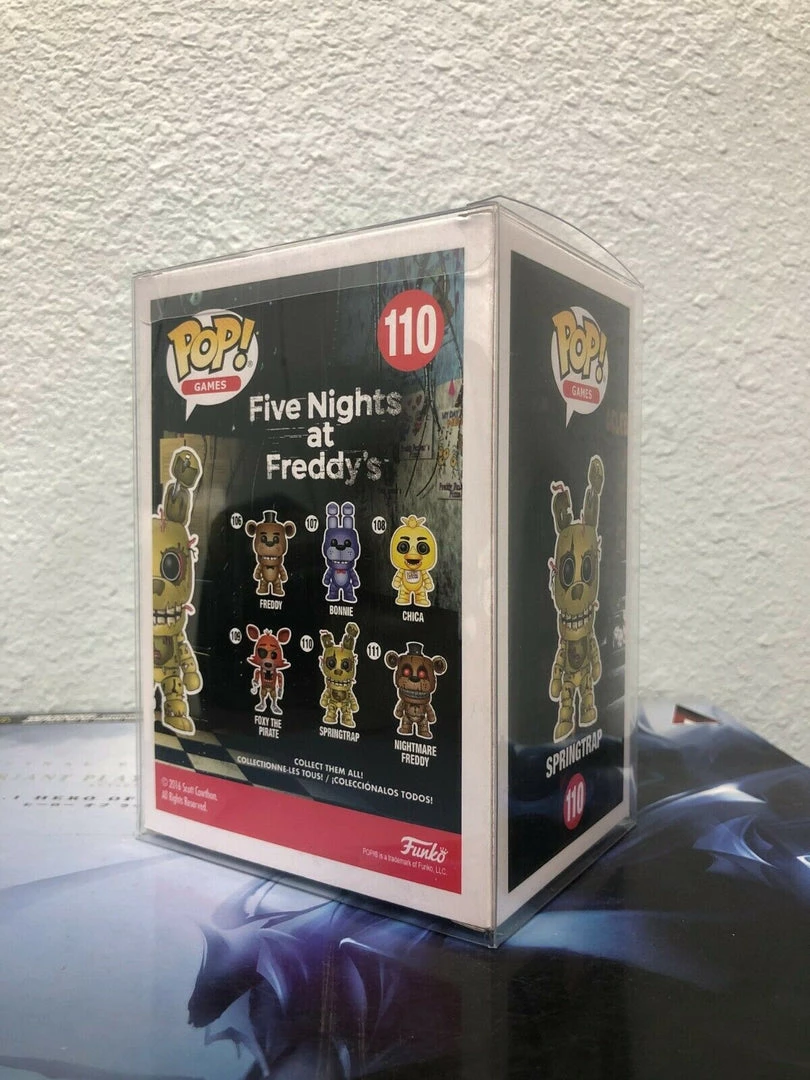 Funko POP! Five Nights At Freddy's SPRINGTRAP Figure #110 W/ Protector 7 Funko POP! Five Nights At Freddy's SPRINGTRAP Figure #110 W/ Protector