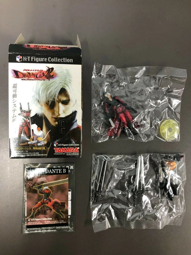 Takara Kaiyodo KT Devil May Cry DANTE B Mini Collection Figure 3 Takara Kaiyodo KT Devil May Cry DANTE B Mini Collection Figure