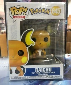 Funko POP! Games: Pokemon RAICHU Figure #645 W/ Protector