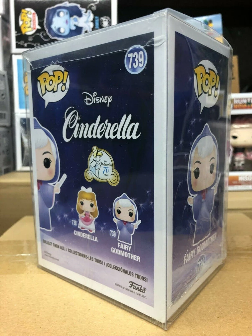 Funko POP! Disney: Cinderella FAIRY GODMOTHER Figure #739 W/ Protector 5 Funko POP! Disney: Cinderella FAIRY GODMOTHER Figure #739 W/ Protector