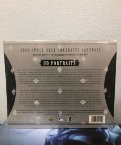 Toystops 2005 UPPER DECK Portraits MLB Baseball Cards BOX NEW/SEALED Collectible Cards