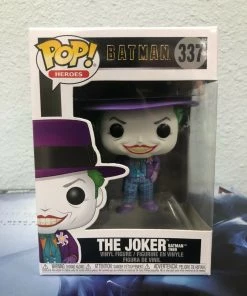 Funko POP! Heroes: Batman 1989 THE JOKER Figure #337 W/ Protector