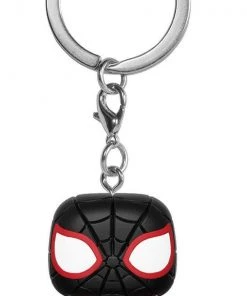 Keychains Funko POP! Spider-Man Into The Spiderverse MILES MORALES Pocket Keychain