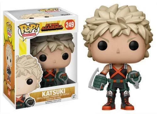 Funko POP! Animation: My Hero Academia KATSUKI Figure #249 W/ Protector 5 Funko POP! Animation: My Hero Academia KATSUKI Figure #249 W/ Protector