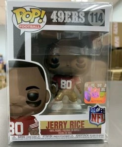 Funko POP! NFL Legends 49ers JERRY RICE Figure #114 W/ Protector