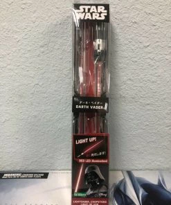 Kotobukiya Co., Ltd. Kotobukiya Star Wars Darth Vader RED LED Light Up Lightsaber Chopsticks