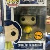 Funko POP! Movies: Coraline CORALINE In RAINCOAT Chase Figure #423 W/ Protector