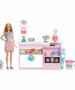 Dolls Barbie Cake Decorating Bakery Playset Mattel
