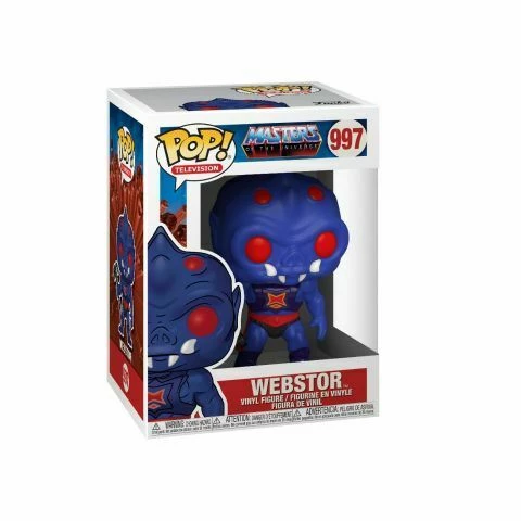Funko POP! Animation: Masters Of The Universe - Webstor W/Protector 6 Funko POP! Animation: Masters Of The Universe - Webstor W/Protector