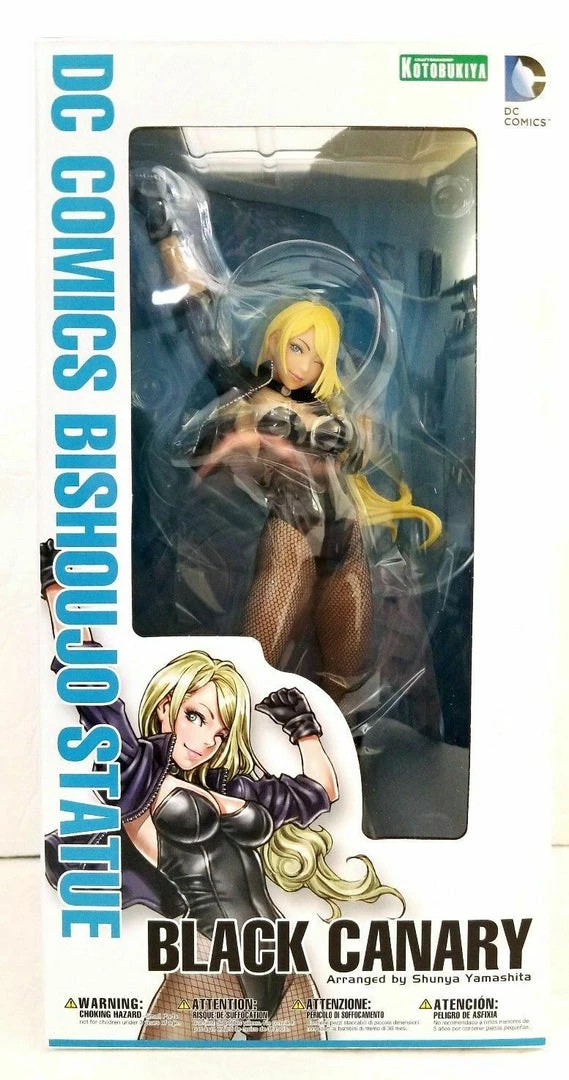BLACK CANARY Kotobukiya DC COMICS BISHOUJO Statue PVC Justice League NEW Figures & Bishoujo Statues 3 BLACK CANARY Kotobukiya DC COMICS BISHOUJO Statue PVC Justice League NEW Figures & Bishoujo Statues